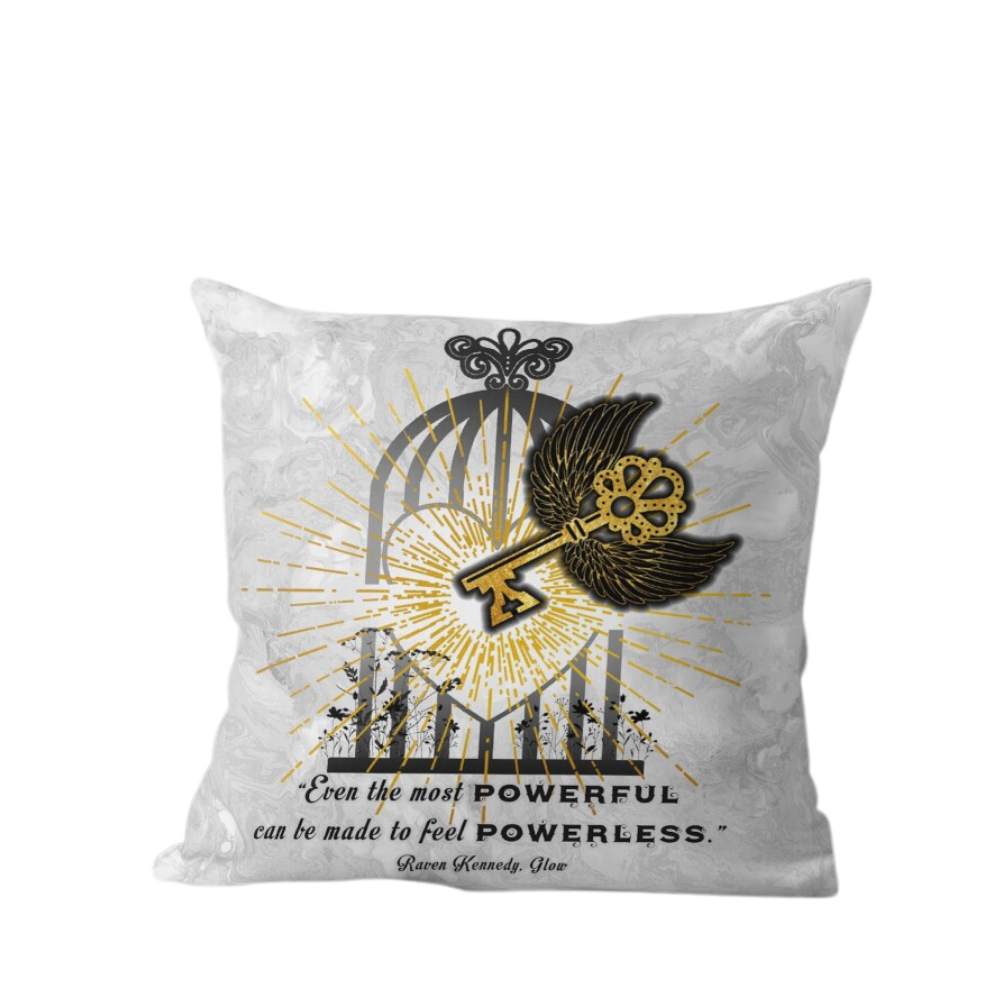 Throw Pillow - Powerless Merch