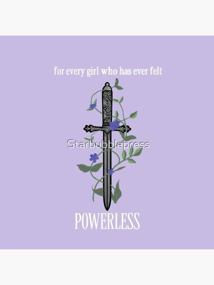 “for Every Girl Who Felt Powerless” Shower Curtain - Image 2