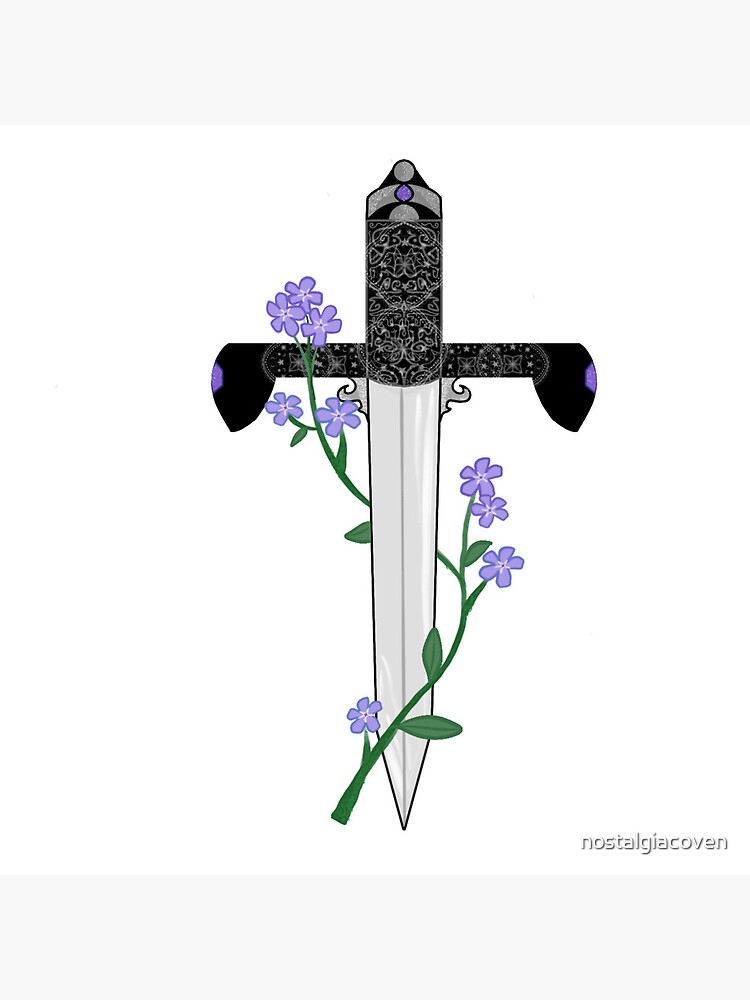 Paedyn Dagger Powerless Inspired Shower Curtain - Image 2