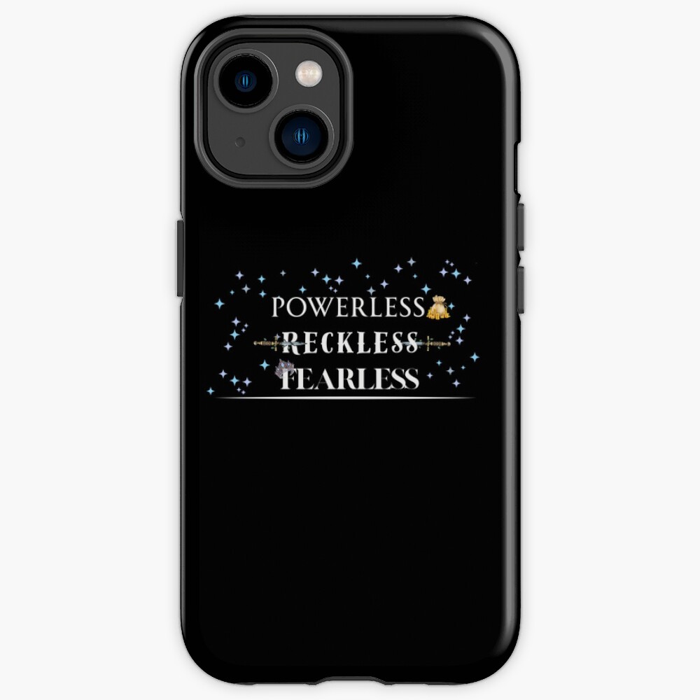 Powerless Book Series Titles Iphone Case