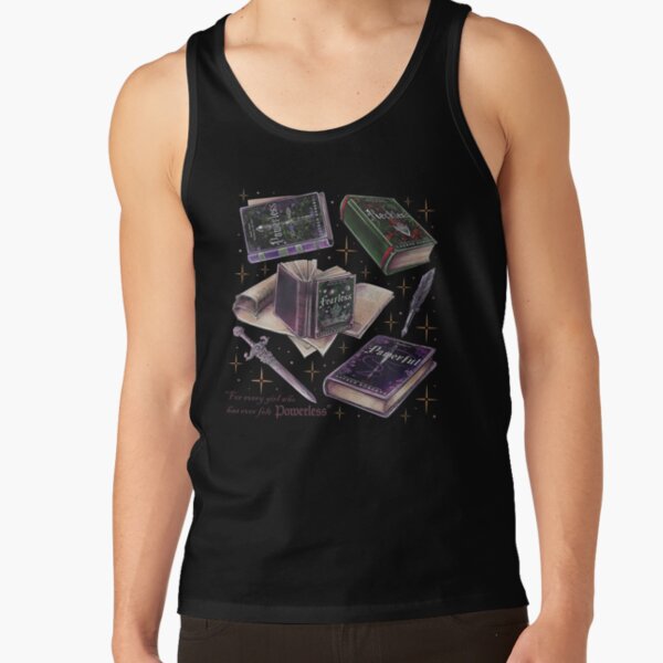 Vintage Book Series Reader Tank Top - Image 3