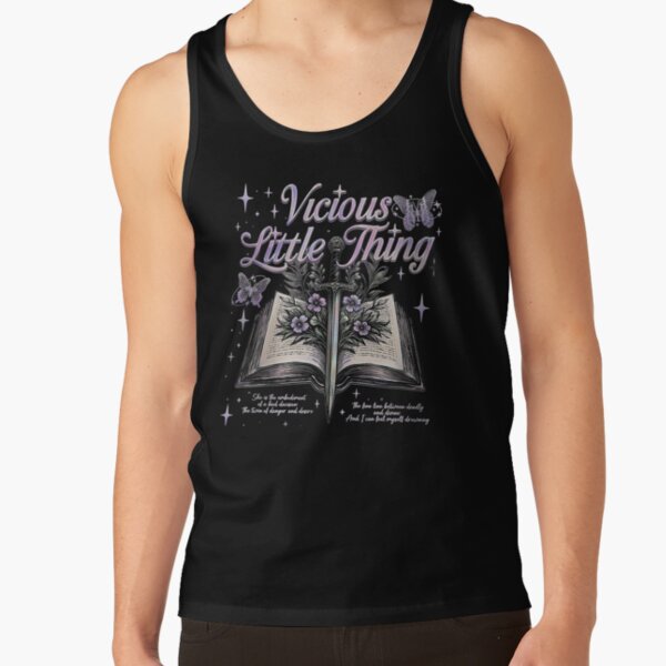 Powerless “vicious Little Thing” Quote Tank Top - Image 3