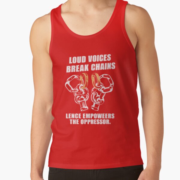 Powerless Quote “silence Empowers The Oppressor” Tank Top - Image 4