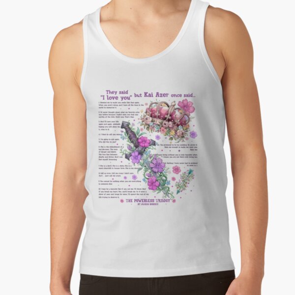 Kai Azer “i Love You” Powerless Kai & Paedyn Tank Top - Image 2