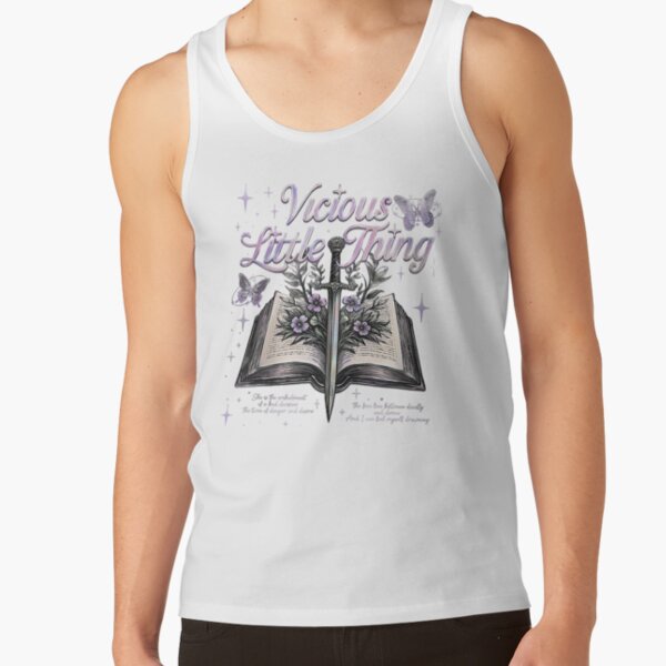 Powerless “vicious Little Thing” Quote Tank Top - Image 2