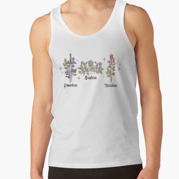 Bookish Romantic Quote Aesthetic Tank Top - Image 2