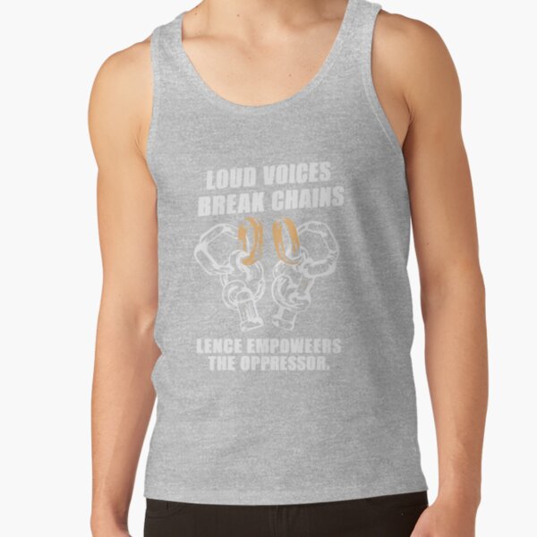 Powerless Quote “silence Empowers The Oppressor” Tank Top - Image 3