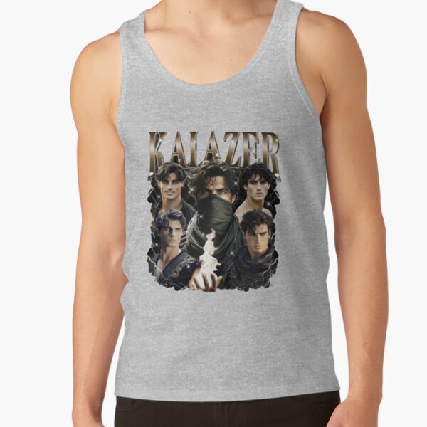 Kai Azer Powerless Romantasy Book Lover Tank Top - Image 3