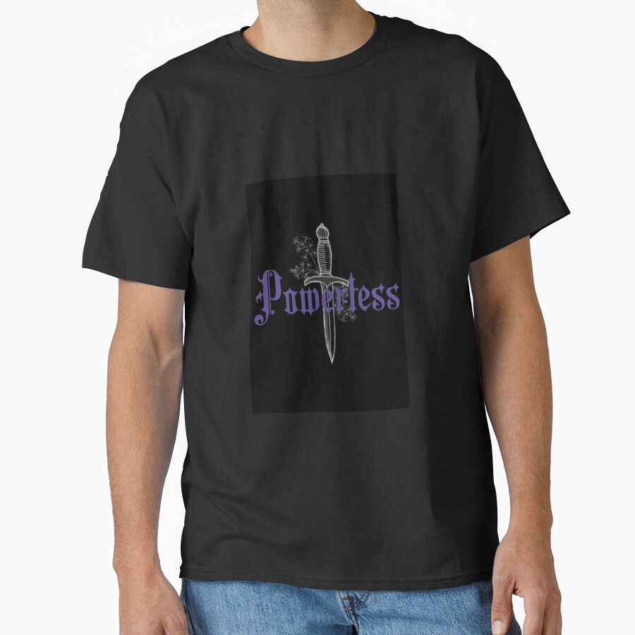 Inspired By Powerless By Lauren Roberts Book T-shirt - Image 3