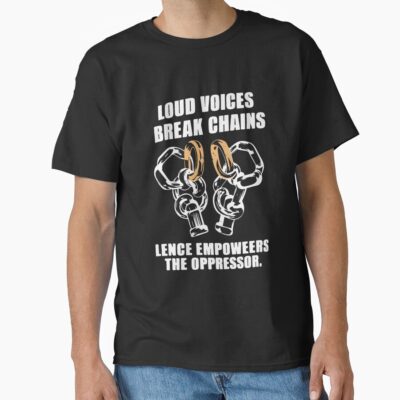 Powerless Quote “silence Empowers The Oppressor” T-shirt