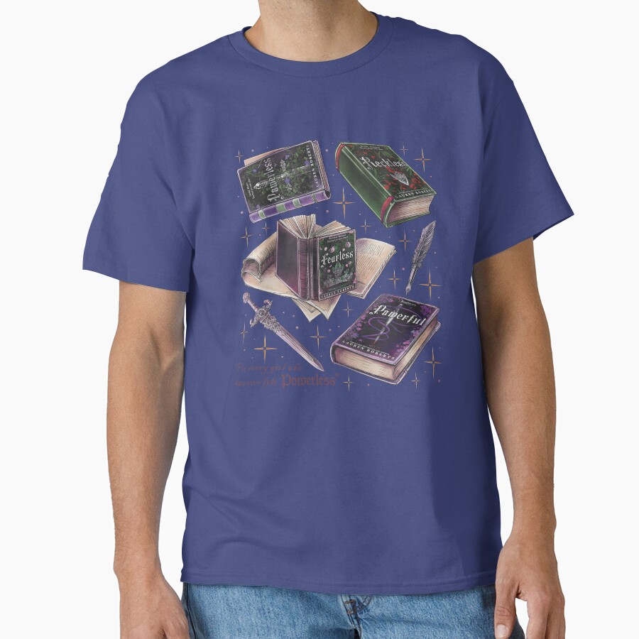 Vintage Book Series Reader T-shirt - Image 4