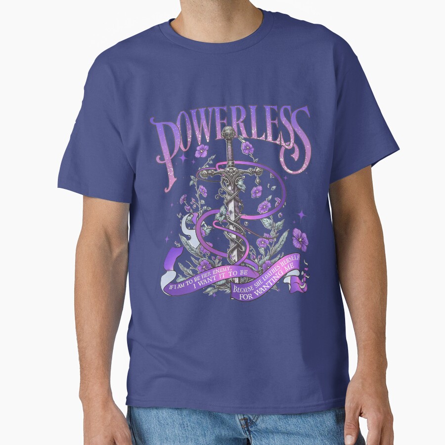 Dark Romance Bookish Aesthetic T-shirt - Image 4
