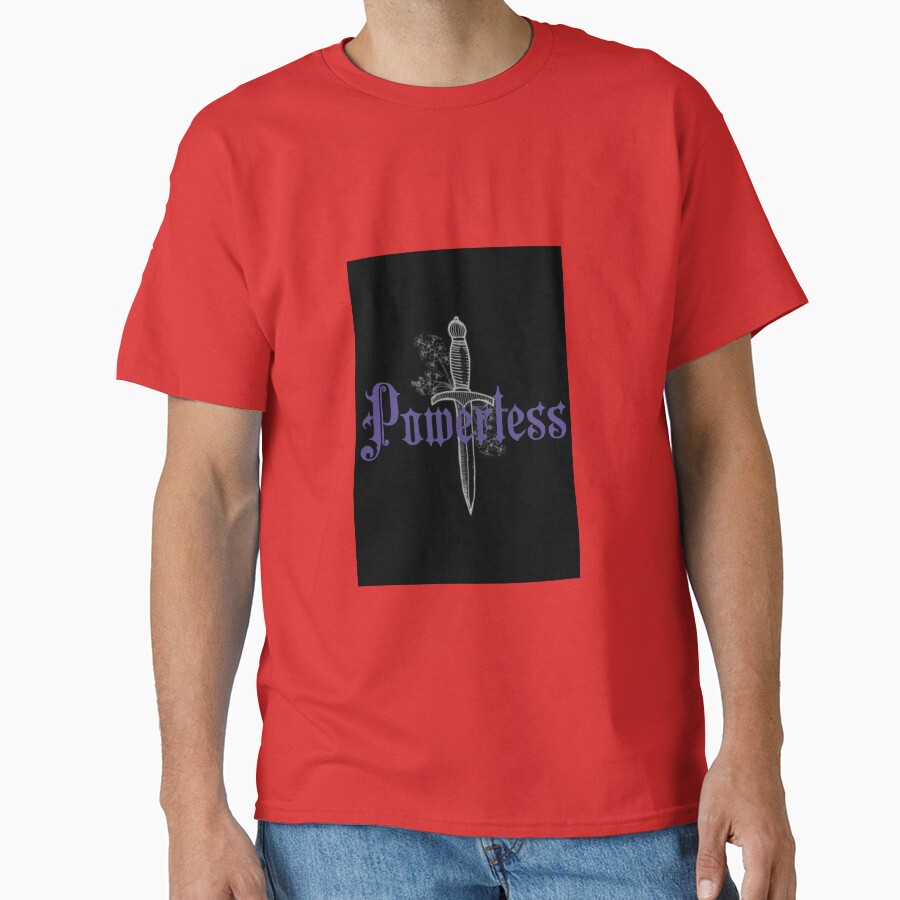 Inspired By Powerless By Lauren Roberts Book T-shirt - Image 5