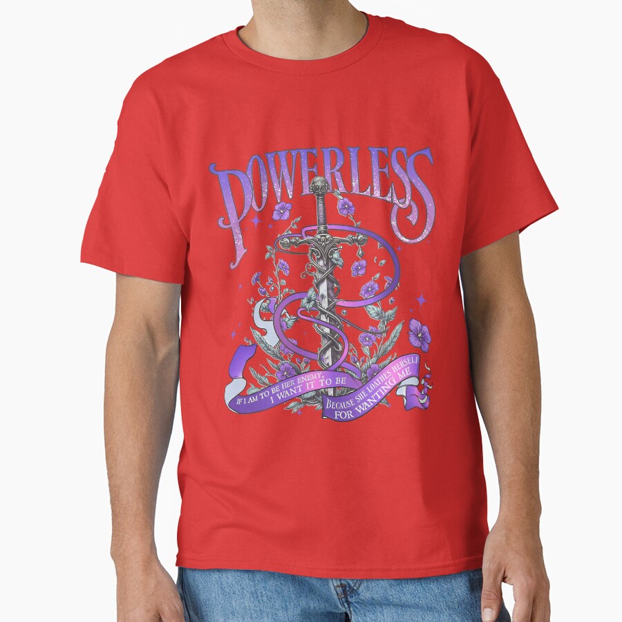 Dark Romance Bookish Aesthetic T-shirt - Image 5