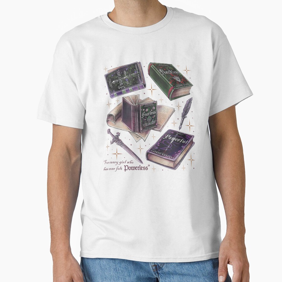 Vintage Book Series Reader T-shirt - Image 2