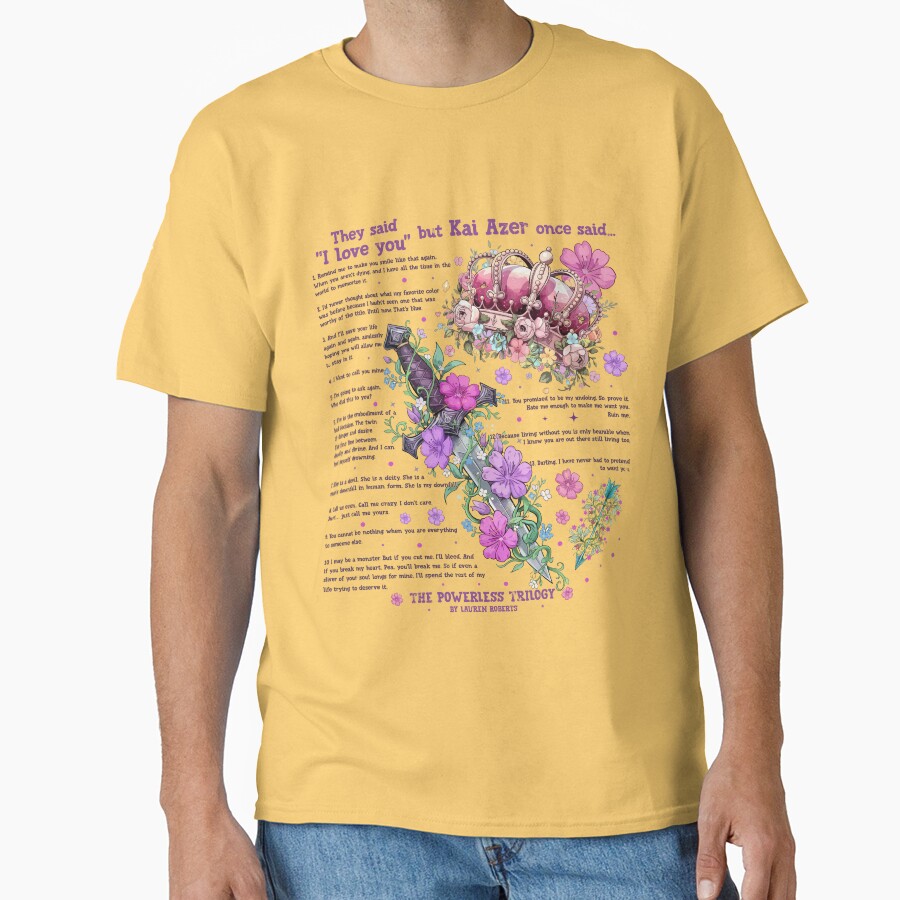 Kai Azer “i Love You” Powerless Kai & Paedyn T-shirt - Image 6