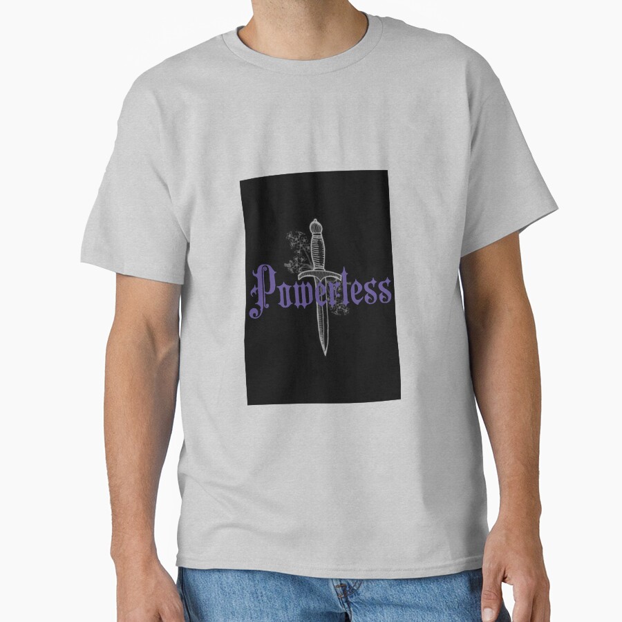Inspired By Powerless By Lauren Roberts Book T-shirt