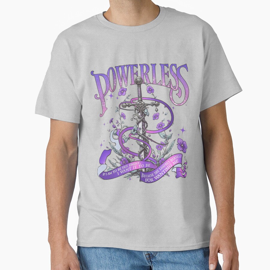Dark Romance Bookish Aesthetic T-shirt - Image 3