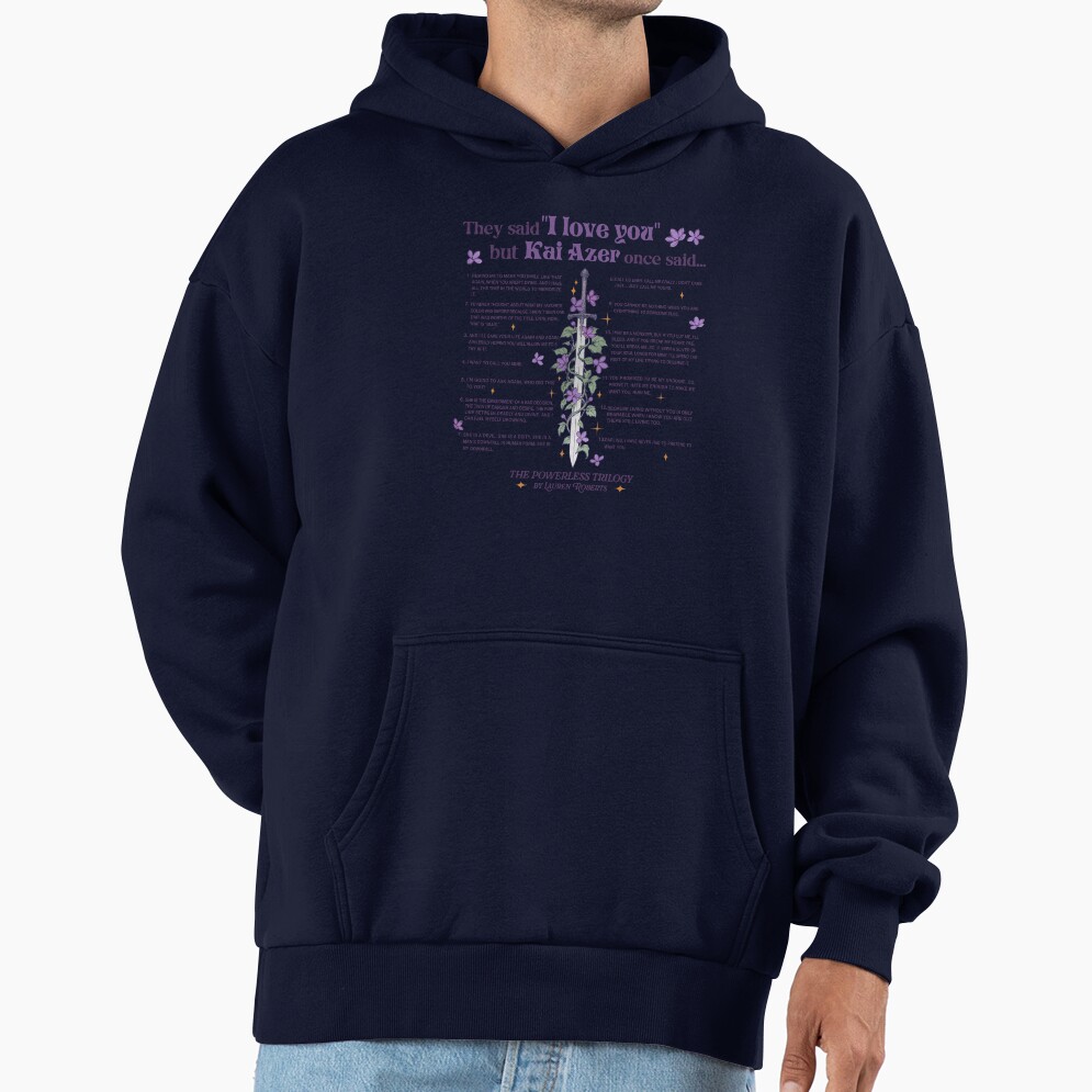 Bookish “i Love You” Reader Hoodie - Image 5