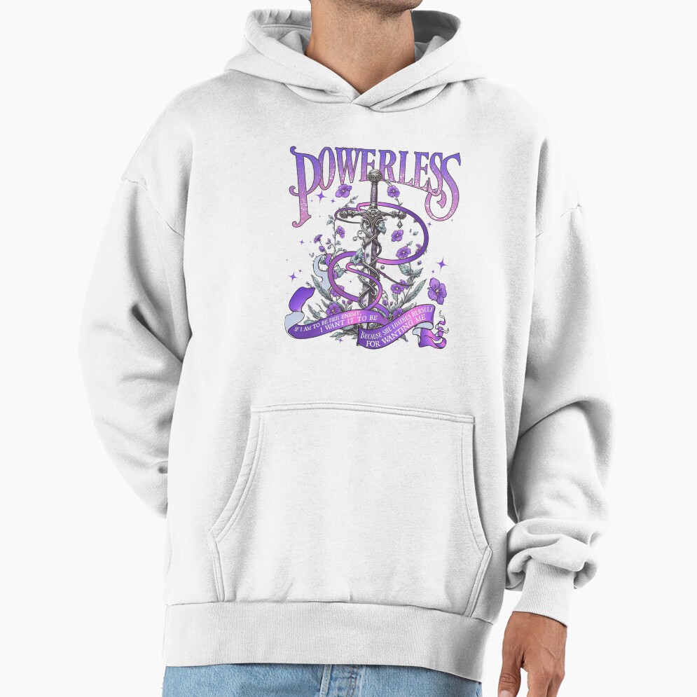 Dark Romance Bookish Aesthetic Hoodie - Image 2