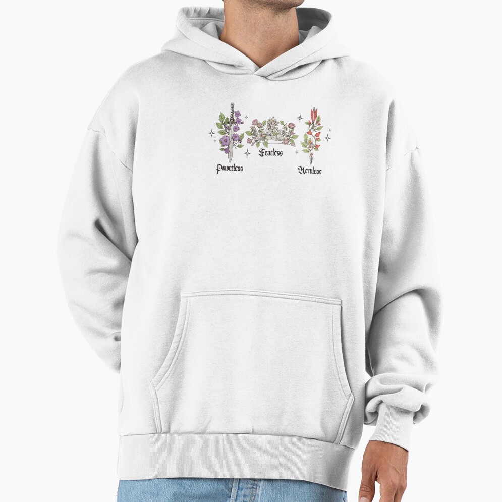 Bookish Romantic Quote Aesthetic Hoodie - Image 2