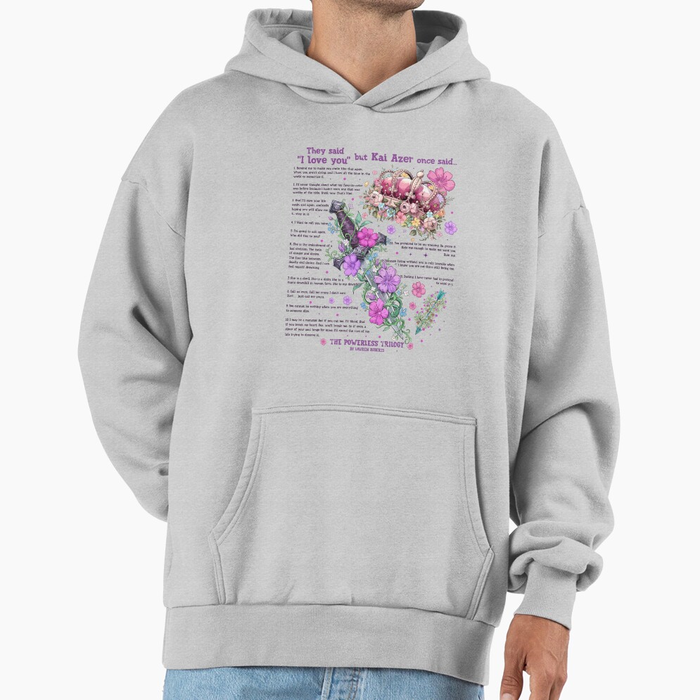Kai Azer “i Love You” Powerless Kai & Paedyn Hoodie - Image 5