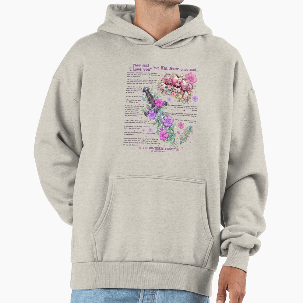 Kai Azer “i Love You” Powerless Kai & Paedyn Hoodie - Image 4