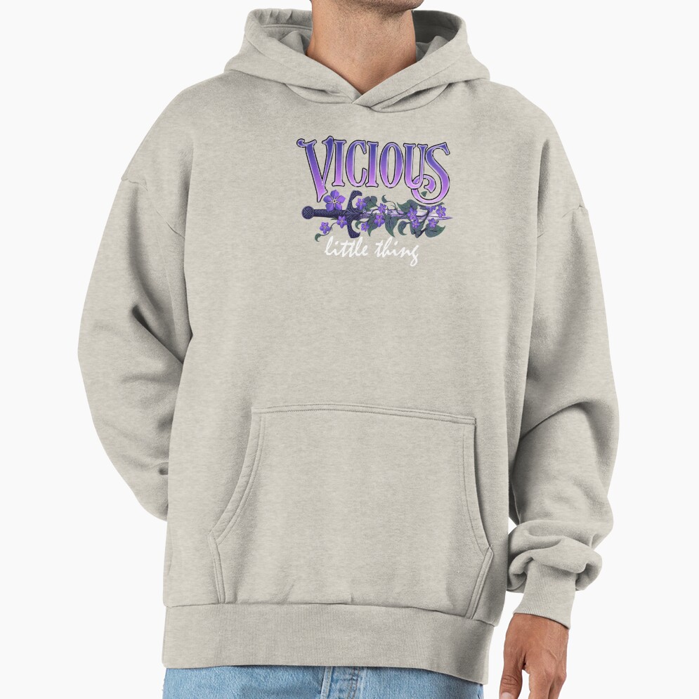 “little Thing” Bookish Quote Hoodie - Image 4