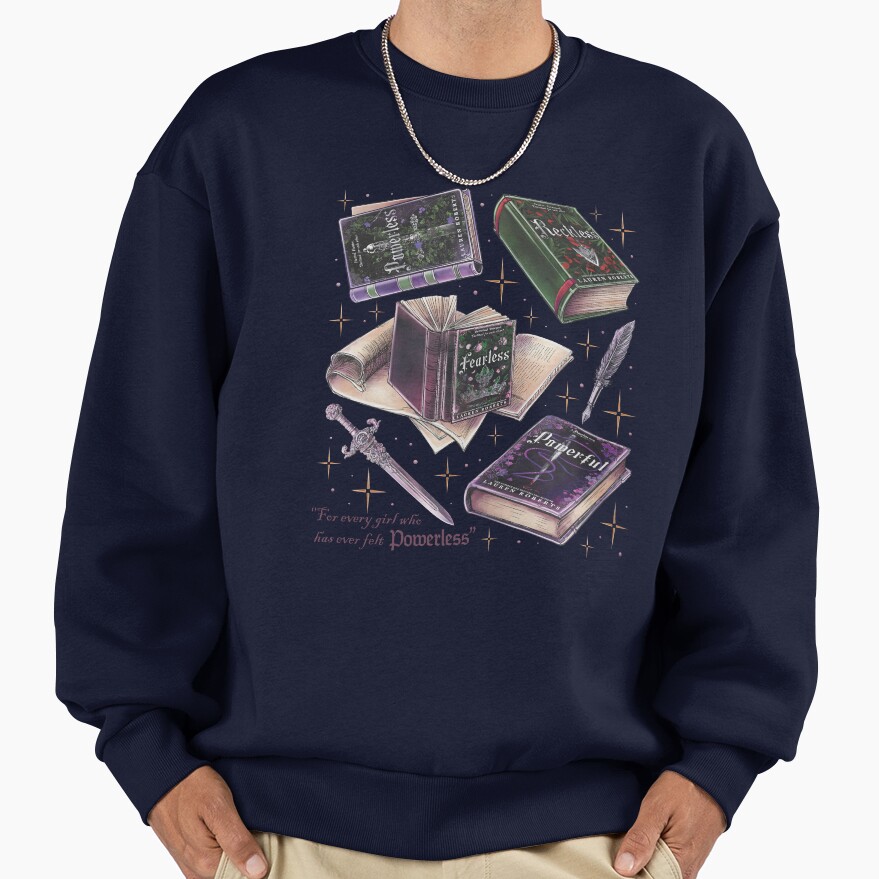 Vintage Book Series Reader Sweatshirt - Image 5