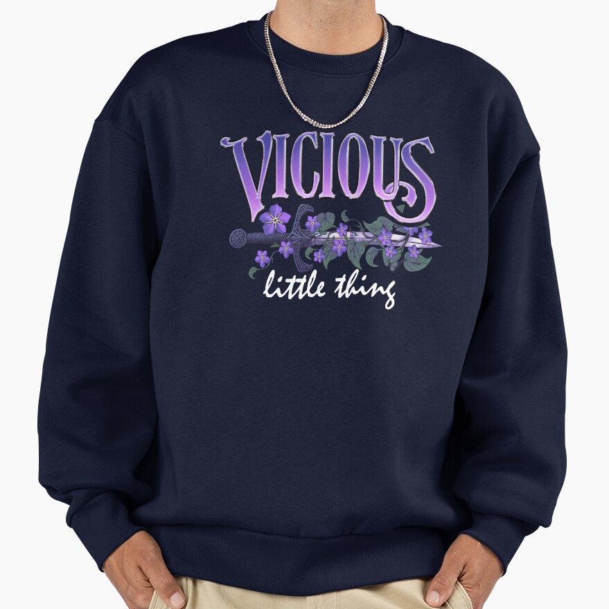 “little Thing” Bookish Quote Sweatshirt - Image 5