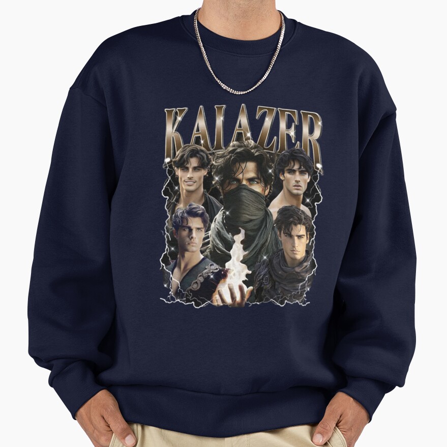 Kai Azer Powerless Romantasy Book Lover Sweatshirt - Image 5