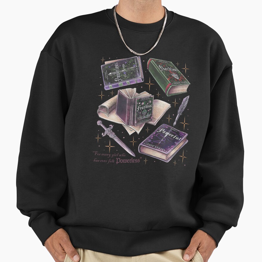 Vintage Book Series Reader Sweatshirt - Image 3