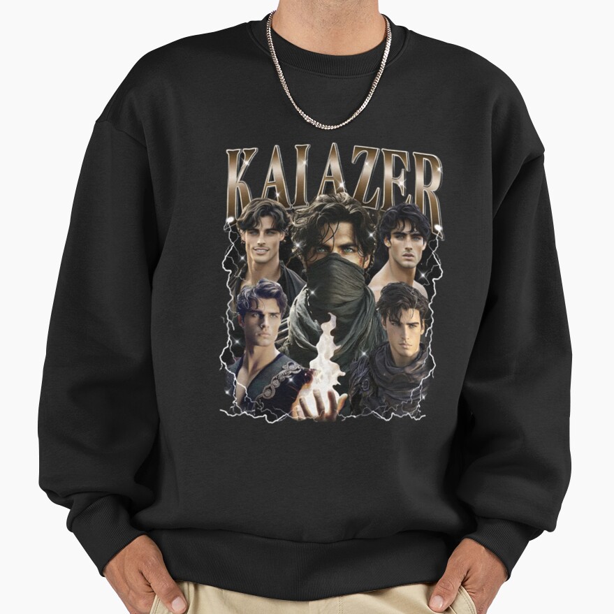 Kai Azer Powerless Romantasy Book Lover Sweatshirt - Image 3