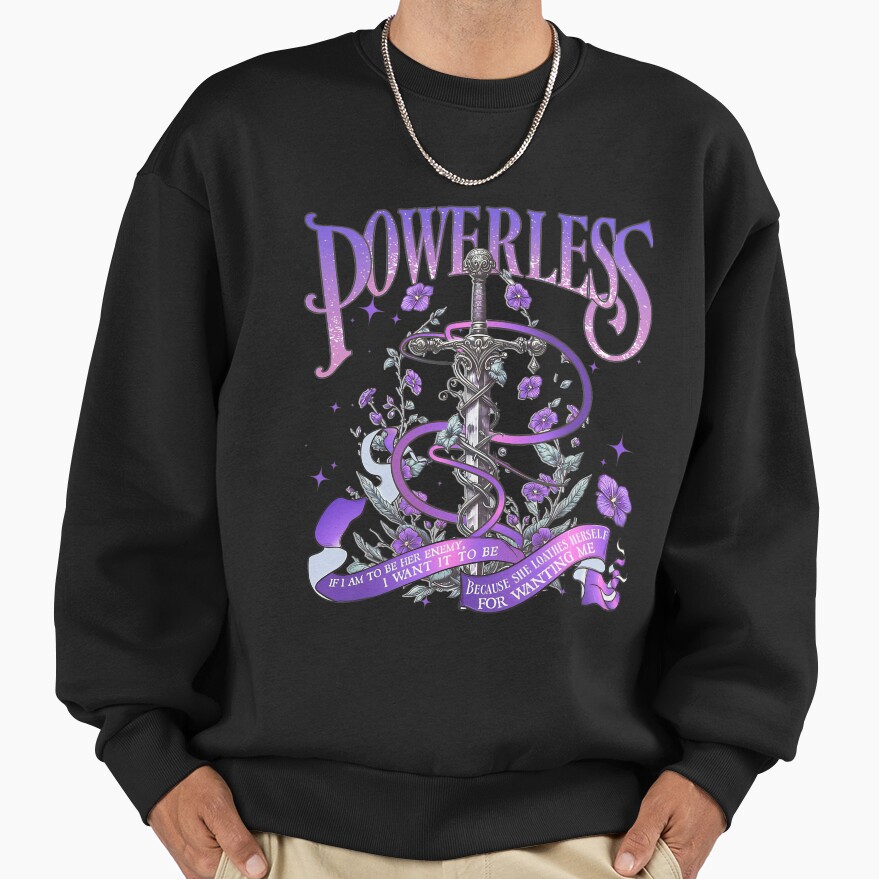 Dark Romance Bookish Aesthetic Sweatshirt