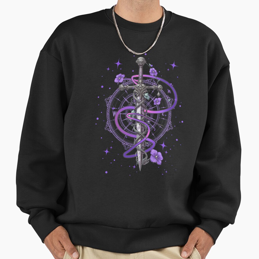 Romantasy Book Lover Sweatshirt - Image 2