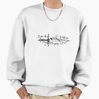 Powerless Book Quote Minimalist Sweatshirt