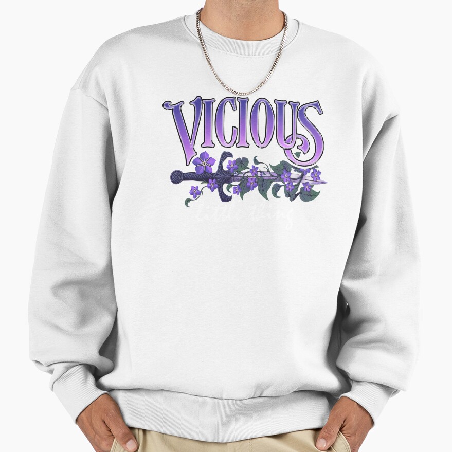 “little Thing” Bookish Quote Sweatshirt - Image 2
