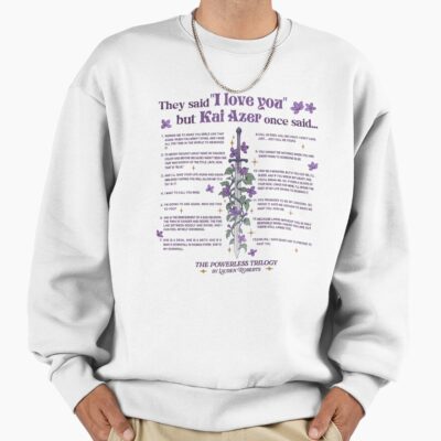 Bookish “i Love You” Reader Sweatshirt