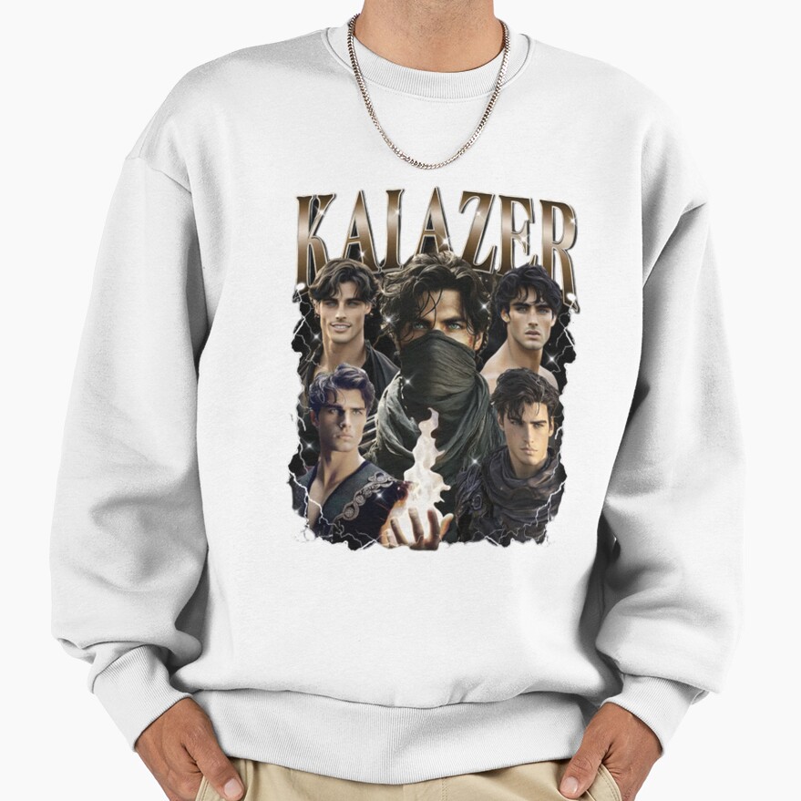 Kai Azer Powerless Romantasy Book Lover Sweatshirt - Image 2