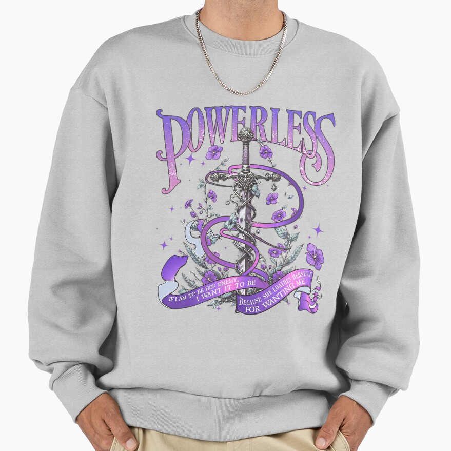 Dark Romance Bookish Aesthetic Sweatshirt - Image 4