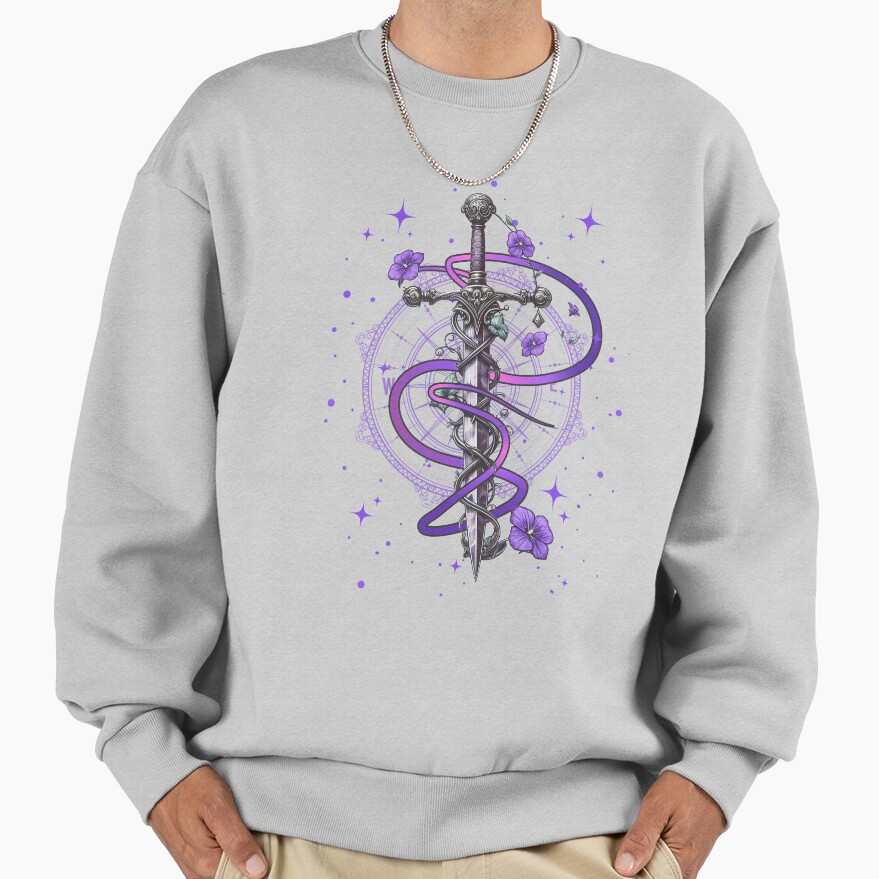 Romantasy Book Lover Sweatshirt - Image 4