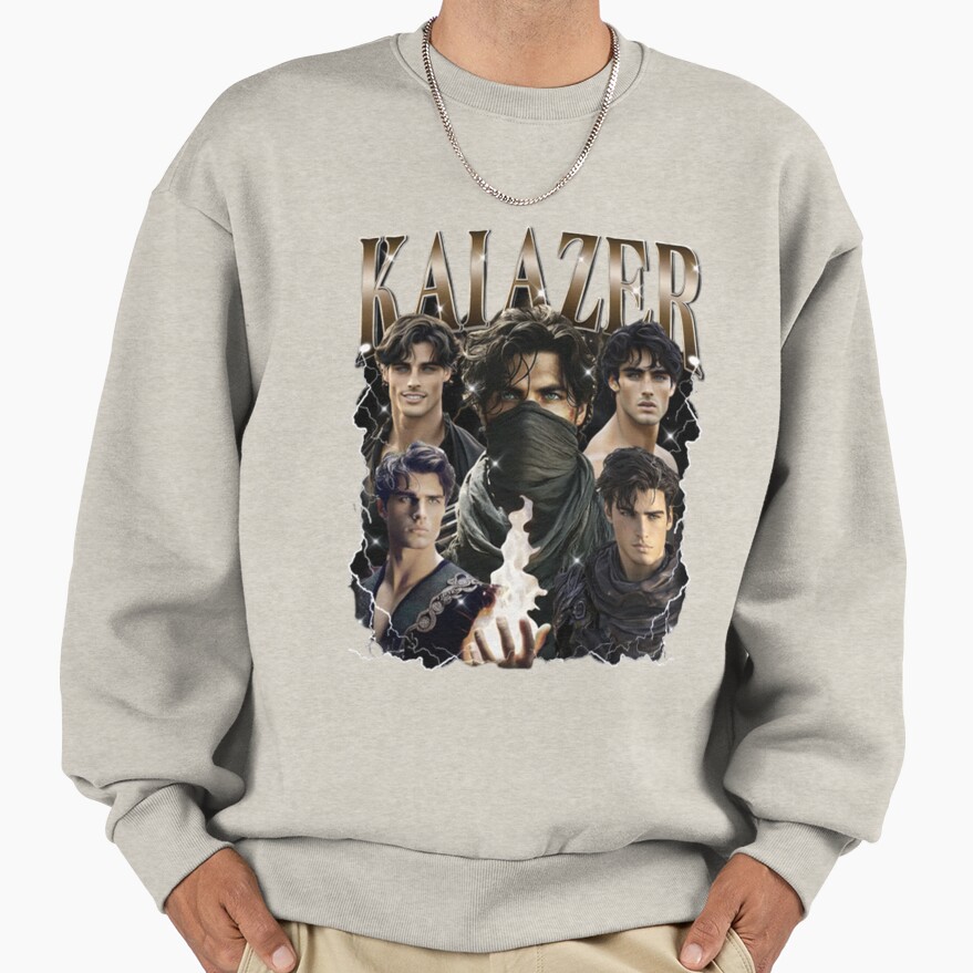 Kai Azer Powerless Romantasy Book Lover Sweatshirt - Image 4