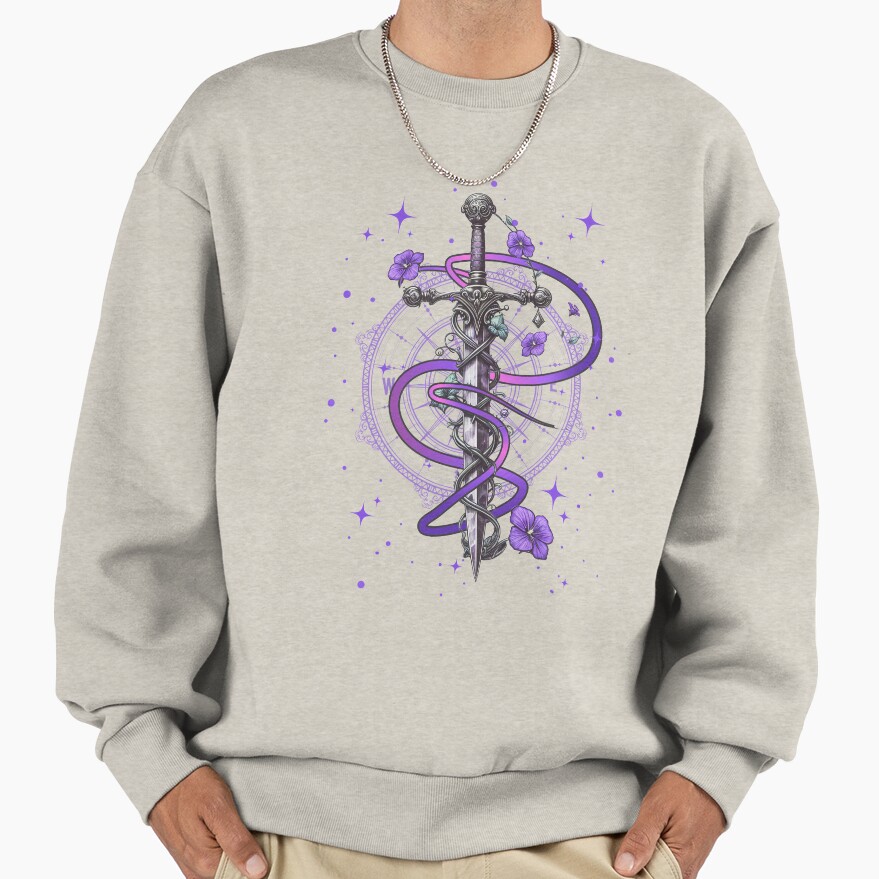 Romantasy Book Lover Sweatshirt - Image 3