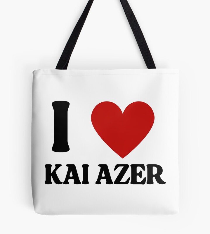 I Love Kai Azer Bookish Tote Bag