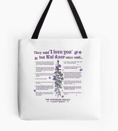Bookish “i Love You” Reader Tote Bag
