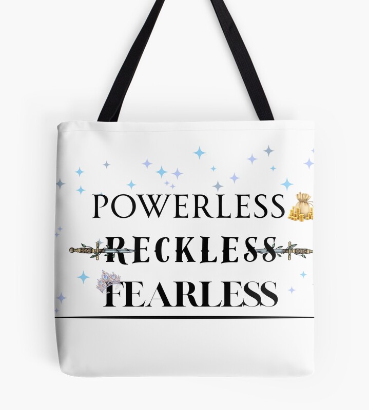 Powerless Book Series Reader Tote Bag