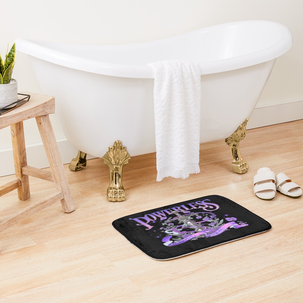 Dark Romance Fantasy Book Lover Bath Mat - Image 2