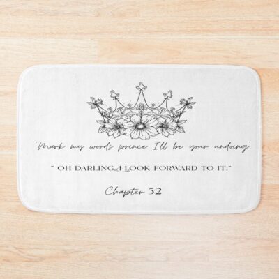 Powerless “oh Darling” Inspired Bath Mat