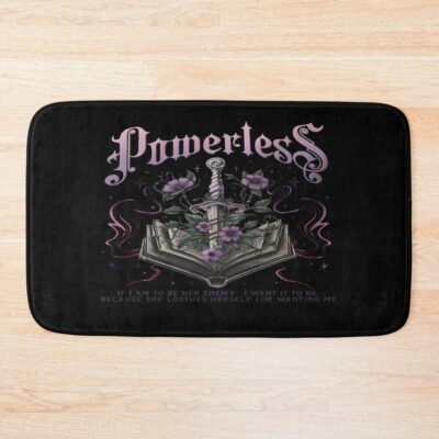 Fantasy Book Quote Aesthetic Bath Mat