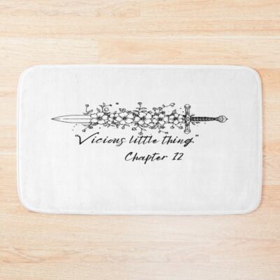 Powerless “vicious Little Thing” Inspired Bath Mat